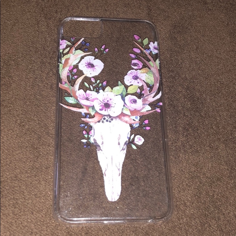 Plastic Bull with flowers iPhone 6s case